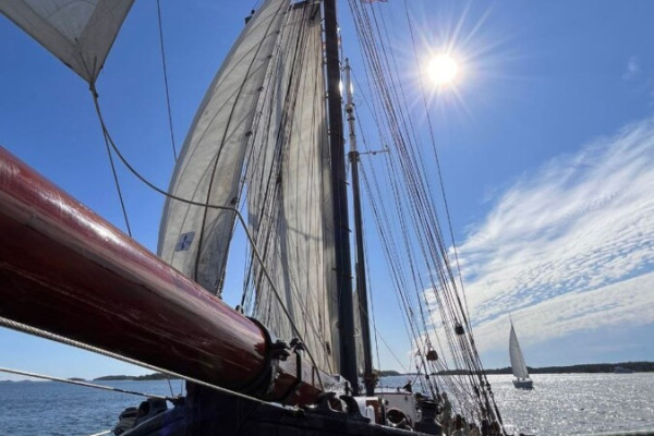 Ostersegeltörn ( Kiel-Kiel) von Traditionsschiff Iris