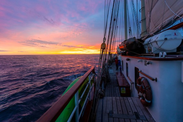 Nordatlantiküberquerung mit einem Großsegler:  Von Teneriffa nach Barbados von 